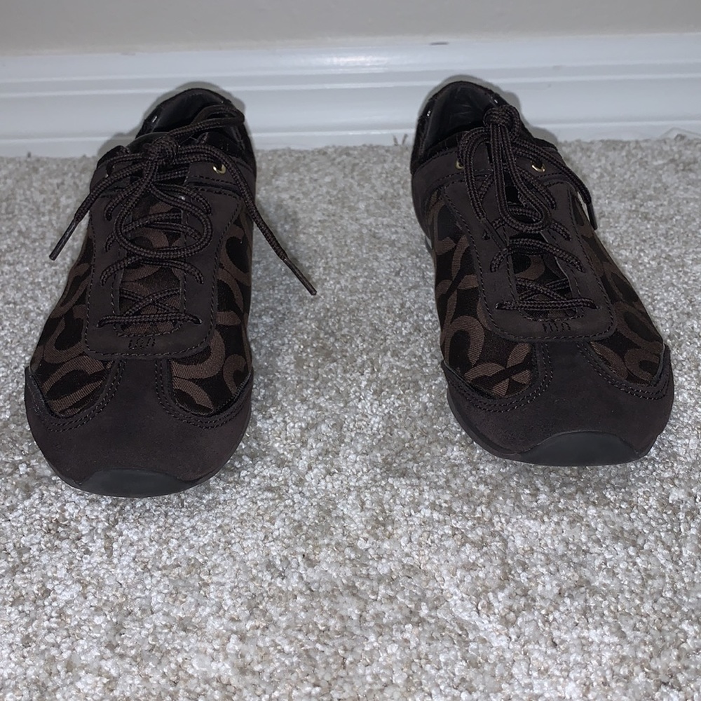 Coach Kelbie Brown Sneakers Never Worn!!